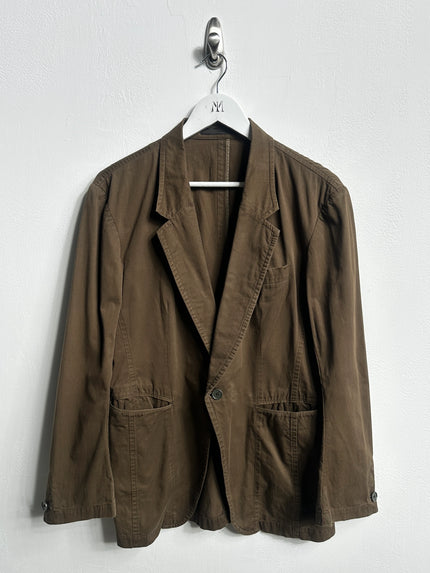 YOHJI YAMAMOTO Y'S - S/S 2007 PANELED COTTON BLAZER