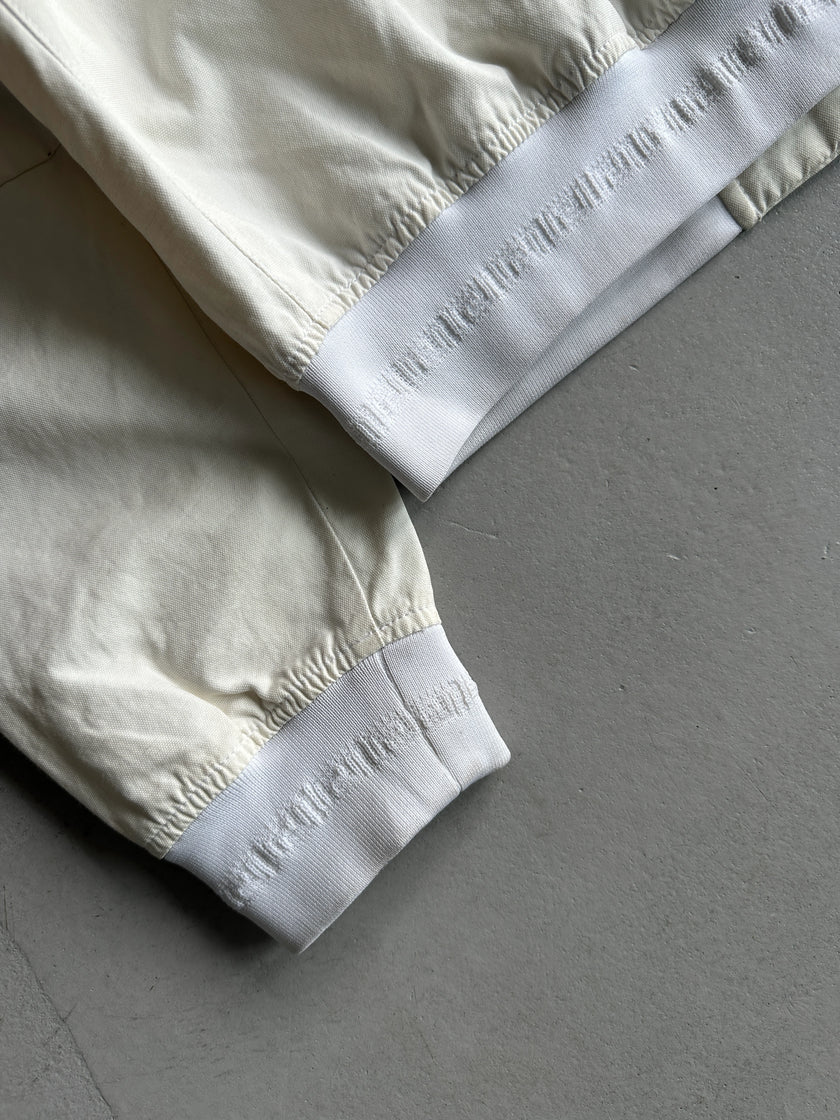 VERSACE - 1990s BOMBER JACKET WITH LEATHER PIPING