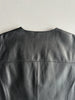 1990s LEATHER WAISTCOAT