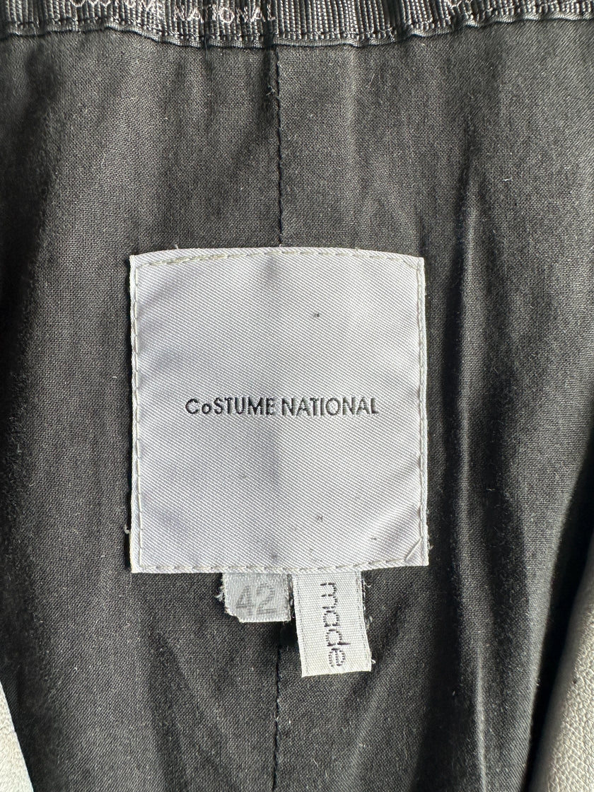 COSTUME NATIONAL - 1990s LEATHER VEST GILET