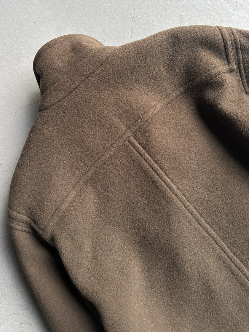 ISSEY MIYAKE MEN - F/W 1983 THREE WAYS COLLAR WOOL PEACOAT