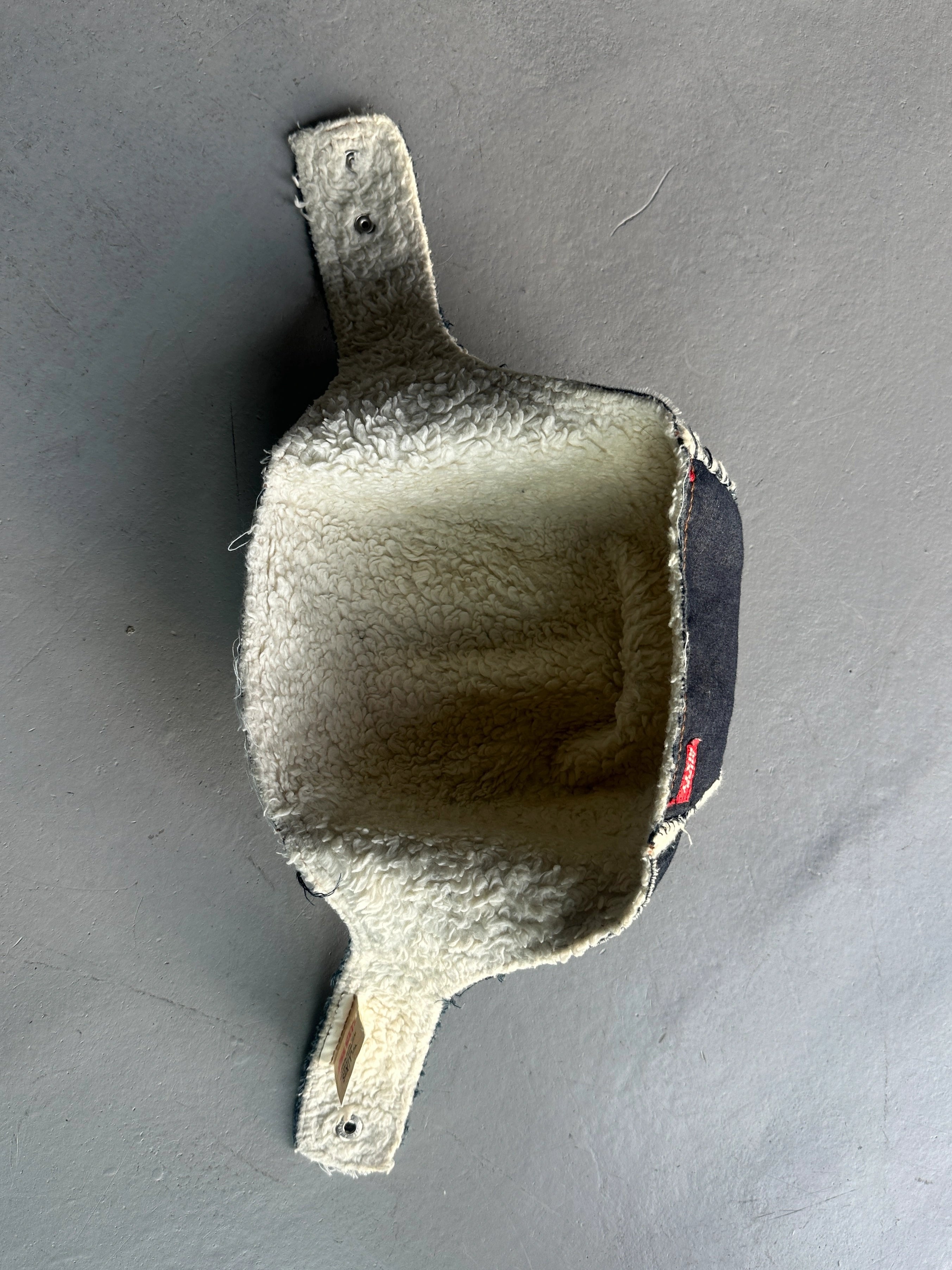 MISS SIXTY - 2000s SHEARLING AVIATOR HAT