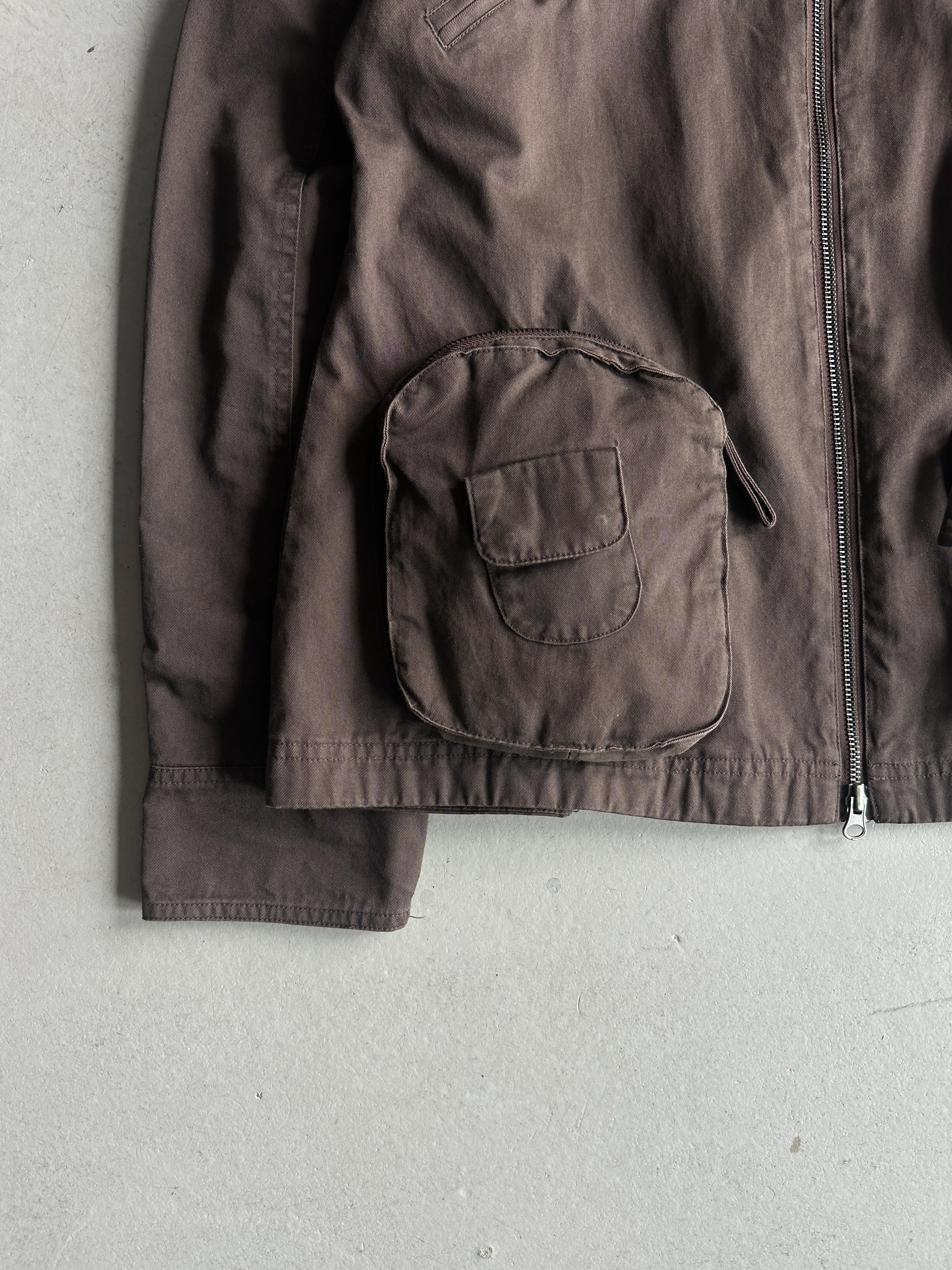 SERGIO TACCHINI - 2000s OVERSIZED POCKET STRAIGHT FIT JACKET