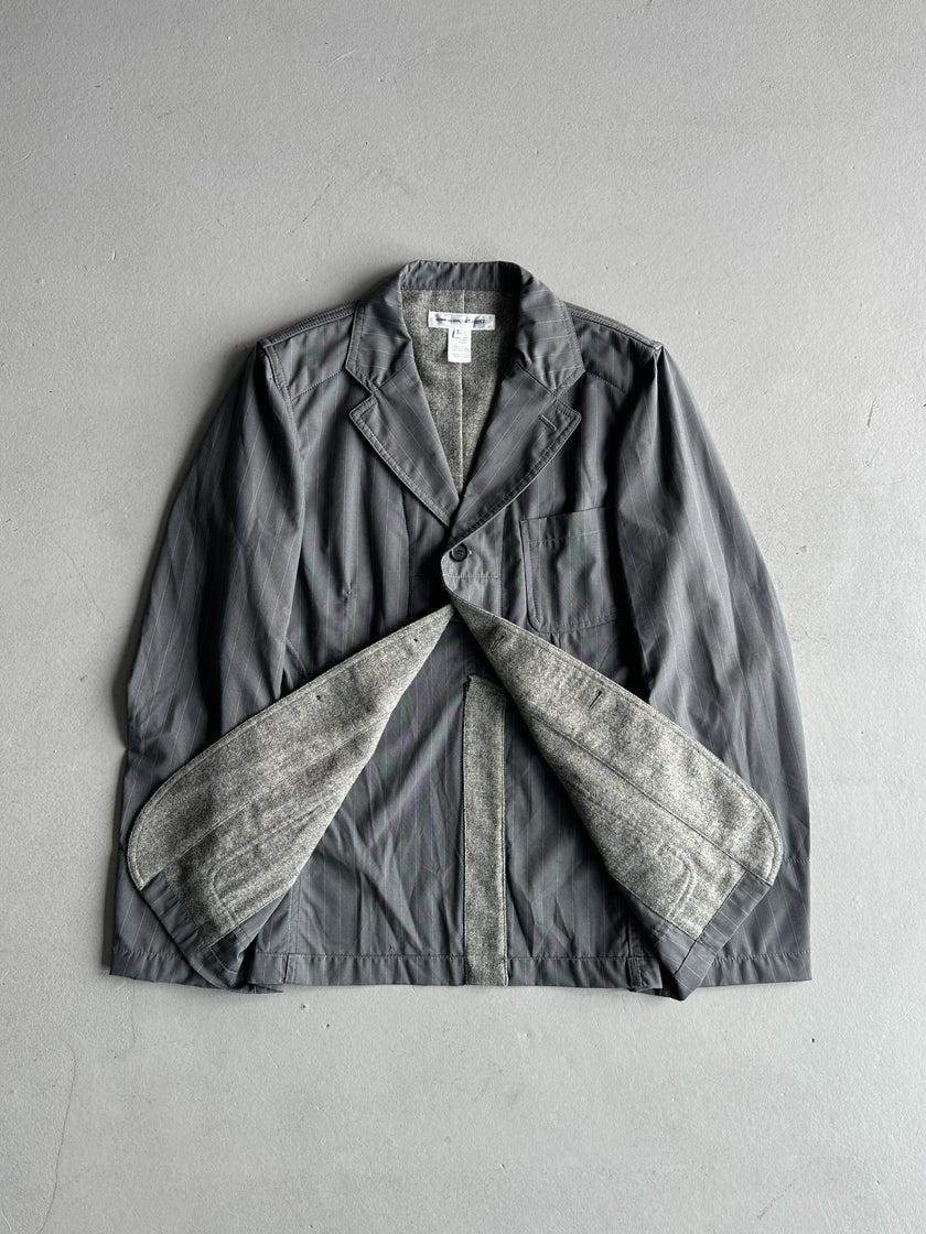 COMME DES GARÇONS - A/W 2016 MULTI POCKET PINSTRIPED BLAZER