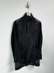 COMME DES GARÇONS - S/S 2025 PERFORATED MESH JACKET WITH CONSTRASTING SLEEVE