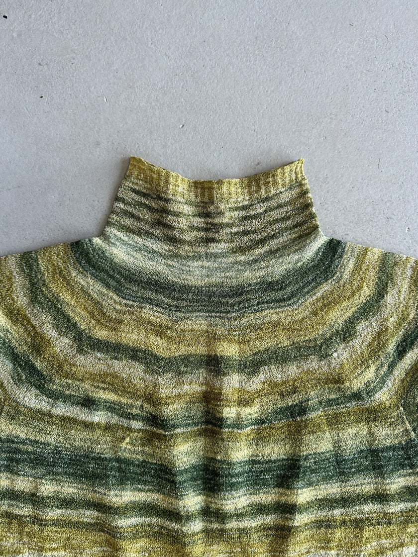 HIROKO KOSHINO - 1990s SEMI SHEER KNIT TOP