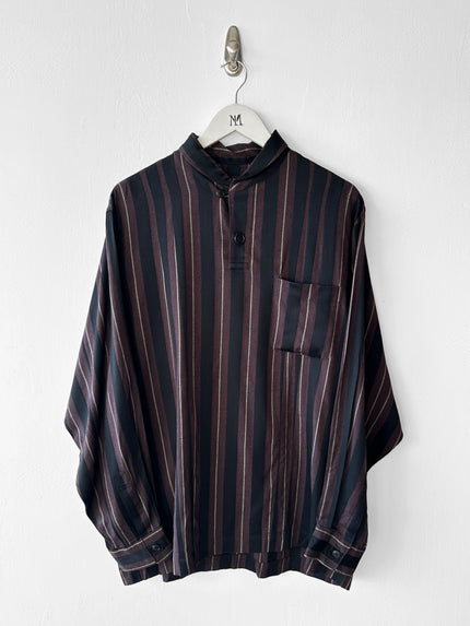 COMME DES GARÇONS - F/W 1995 STRIPED LONG SLEEVE PULLOVER TOP