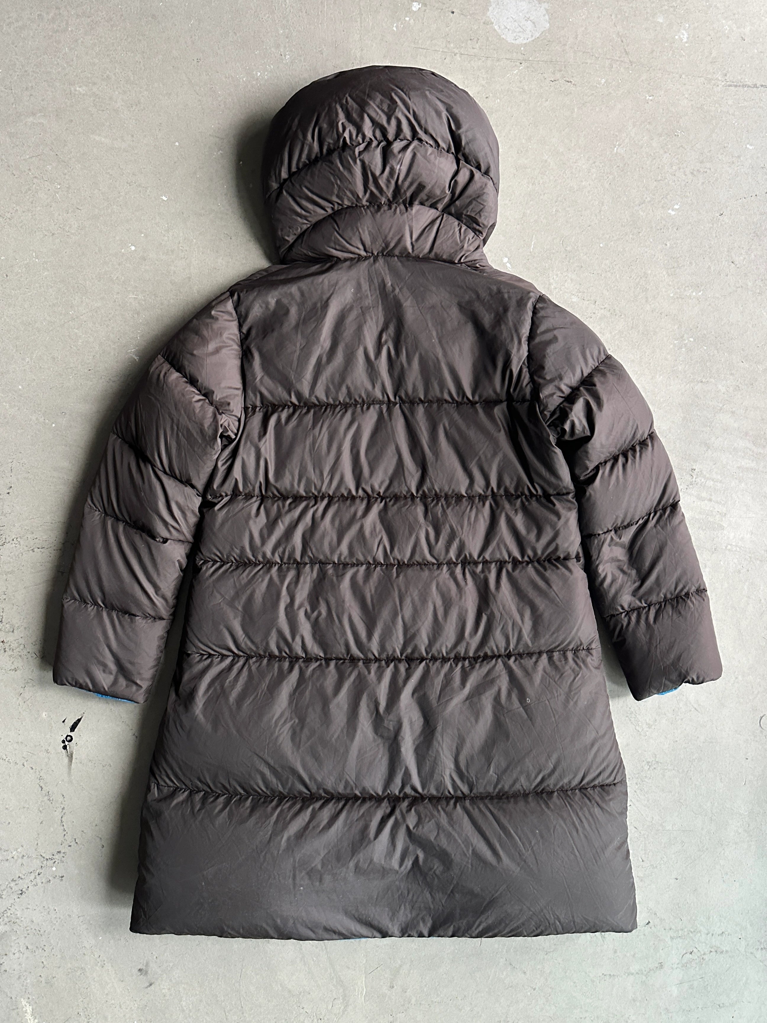 PLANTATION ISSEY MIYAKE - 1990s REVERSIBLE LONG HOODED PUFFER