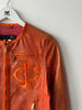 JUST CAVALLI -  S/S 2010 CROP FIT LEATHER JACKET WITH GLOSSY FINISH