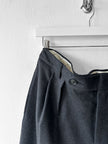 EMPORIO ARMANI - circa 1999 PLEATED FRONT TAILORED TROUSERS