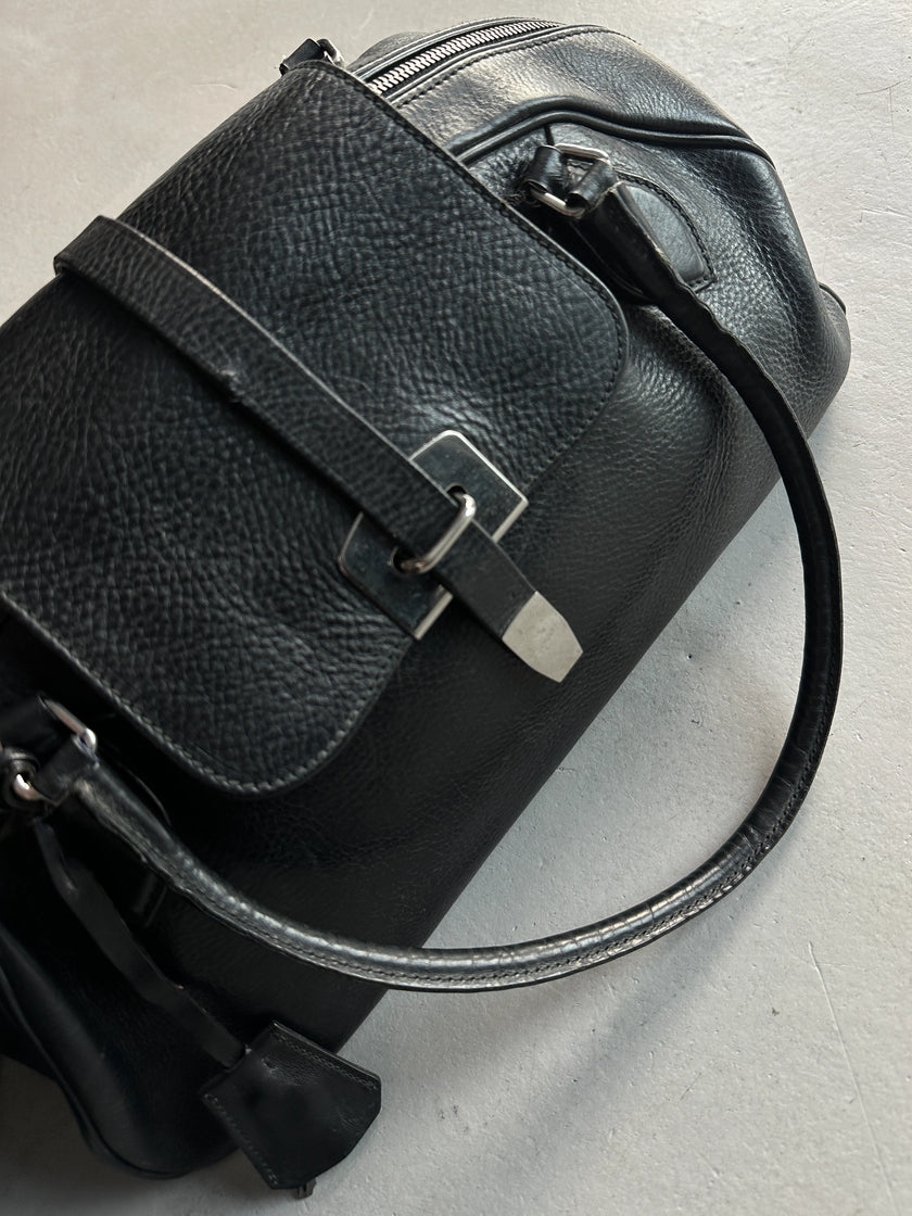 PRADA - A/W 2001 BOSTON LEATHER BAG