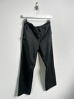 HELMUT LANG - S/S 2000 COATED TECHNICAL TROUSERS WITH DRAWSTRING AT WAIST