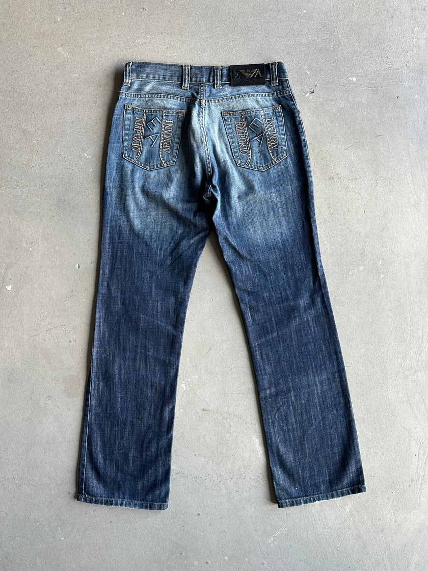 EMPORIO ARMANI - 2000s STRAIGHT FIT JEANS