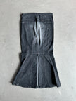 1990s LOW WAIST MAXI DENIM SKIRT