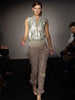 GAETANO NAVARRA - S/S 2004 2 IN 1 TROUSERS SHORTS WITH ZIP DETAILS