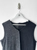 YOHJI YAMAMOTO - F/W 1999 TWO TONE KNIT VEST TOP