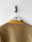 EMPORIO ARMANI - F/W 2013 PERFORATED V NECK TECHNICAL LONG SLEEVE TOP