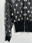 MARITHÉ + FRANÇOIS GIRBAUD x CLOSED - 1980s PANELED WAIST SHEER ZIPPED JACKET