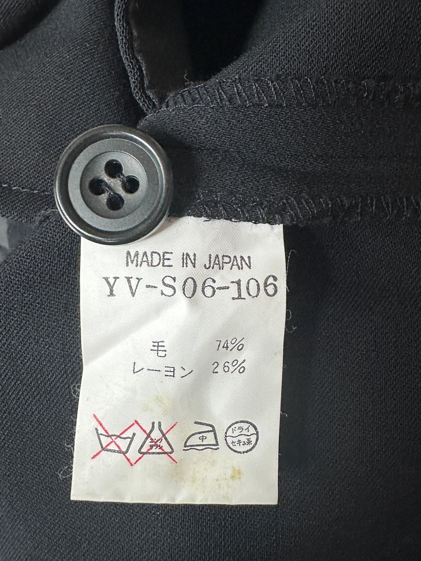 YOHJI YAMAMOTO Y's -  A/W 1994 FRONT PLEATS MIDI LENGTH SKIRT