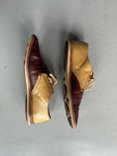 MIU MIU - F/W 1999 BUBBLE SOLE LACE UP OXFORD LEATHER SHOES