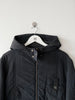 DOLCE & GABBANA - late 1990s HOODED BONDAGE PARKA JACKET