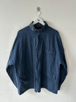 VALENTINO - 1980s 2 IN 1 COTON JACKET VEST WITH BACK PANEL DETAIL