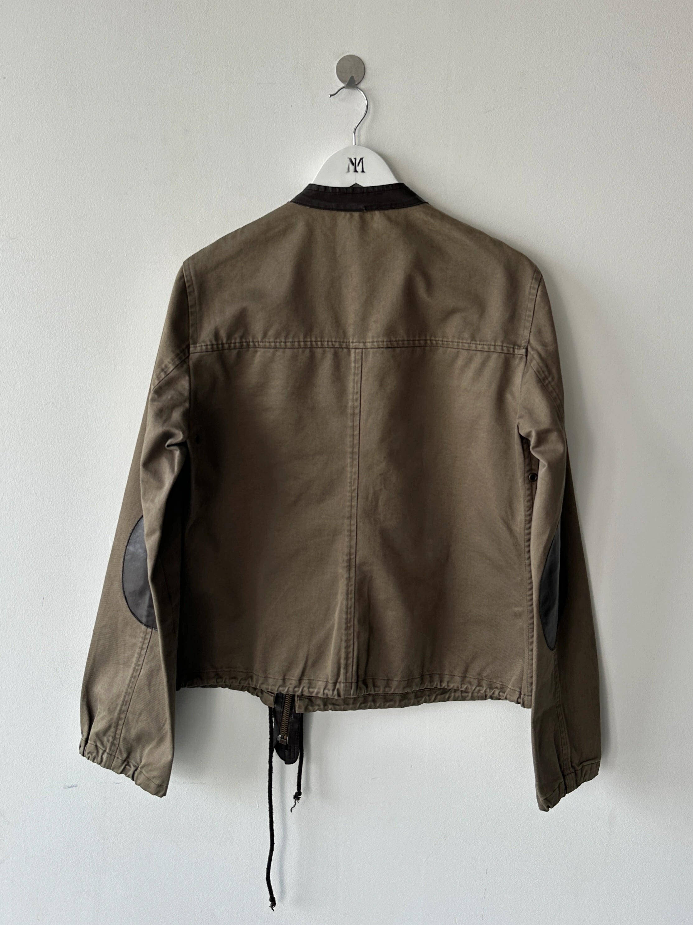 DSQUARED2 - S/S 2002 ASYMMETRIC ZIP JACKET WITH DRAWSTRING HEM