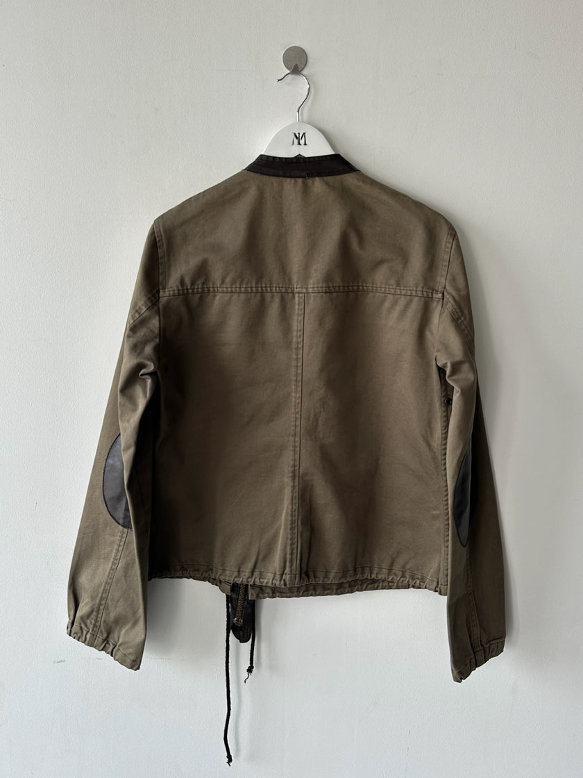 DSQUARED2 - S/S 2002 ASYMMETRIC ZIP JACKET WITH DRAWSTRING HEM