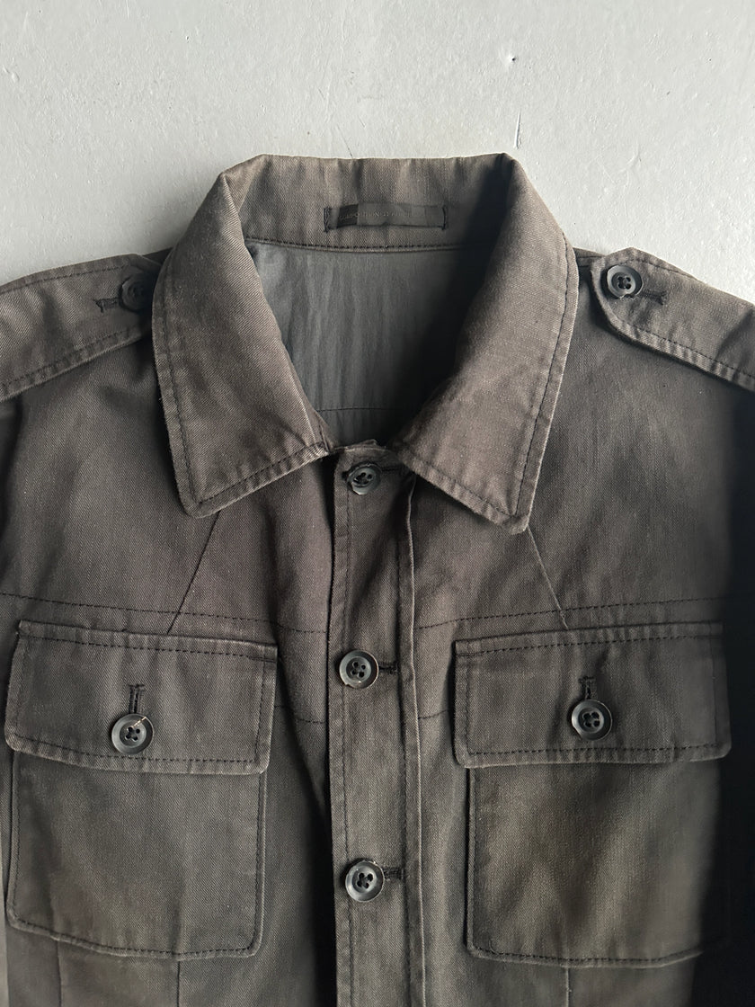 YOHJI YAMAMOTO Y's - A/W 2006 STRAIGHT FIT CARGO JACKET