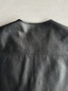 1990s BUTTONED LEATHER WAISTCOAT