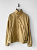 ITALIAN LABEL 1990s LEATHER BLOUSON JACKET
