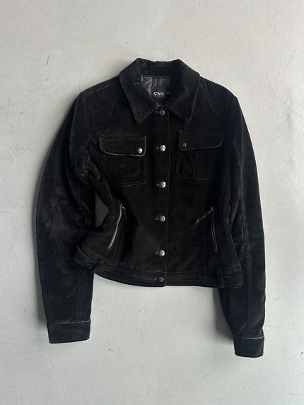 C’N’C COSTUME NATIONAL - F/W 2006 MULTI POCKET VELVET JACKET