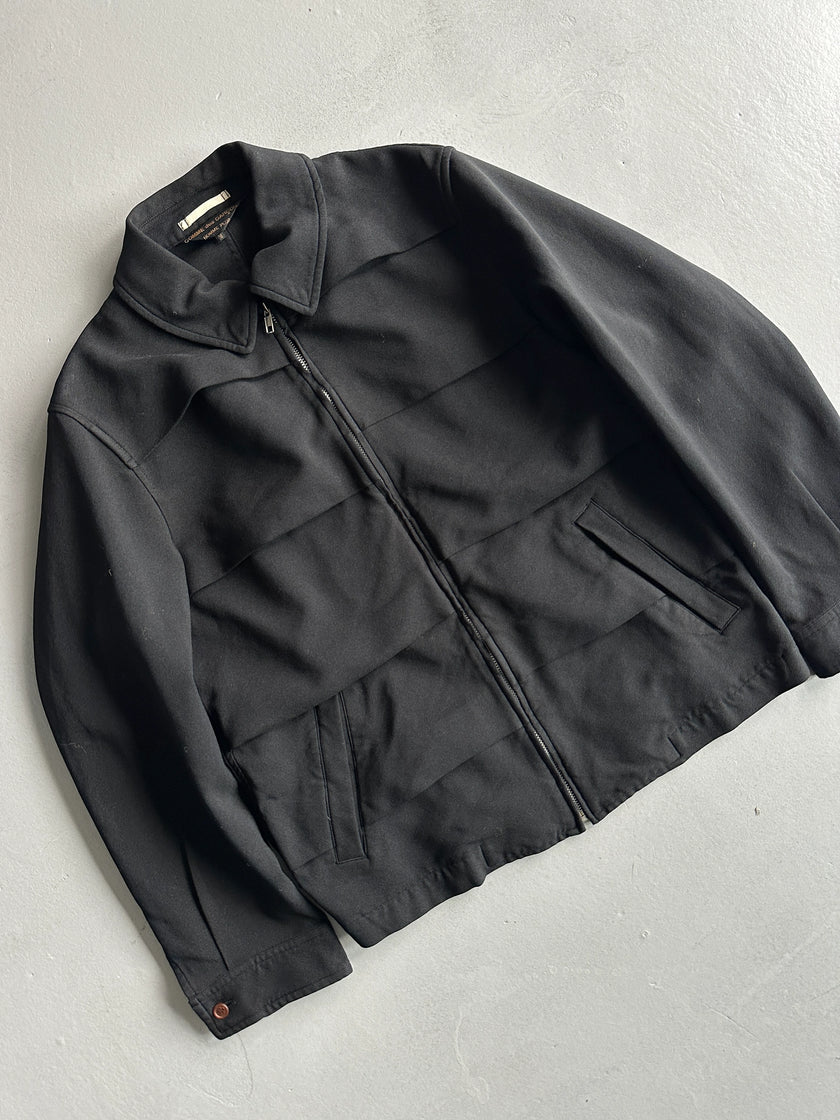 COMME DES GARÇONS HOMME PLUS - S/S 2019 BLOCK FRONT ZIPPED JACKET