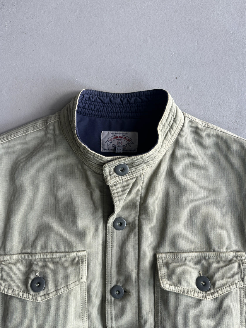 ARMANI JEANS - 1990s BELTED VEST GILET