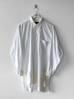 COMME DES GARÇONS - F/W 2024 ASYMMETRICAL SHIRT WITH PATCHWORK HEM PANELS