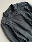ARMANI EXCHANGE - 2000s PEPLUM HEM JACKET