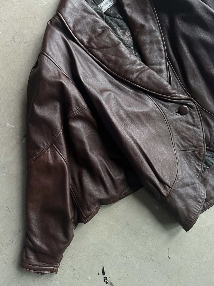 1980s BATWING LEATHER JACKET