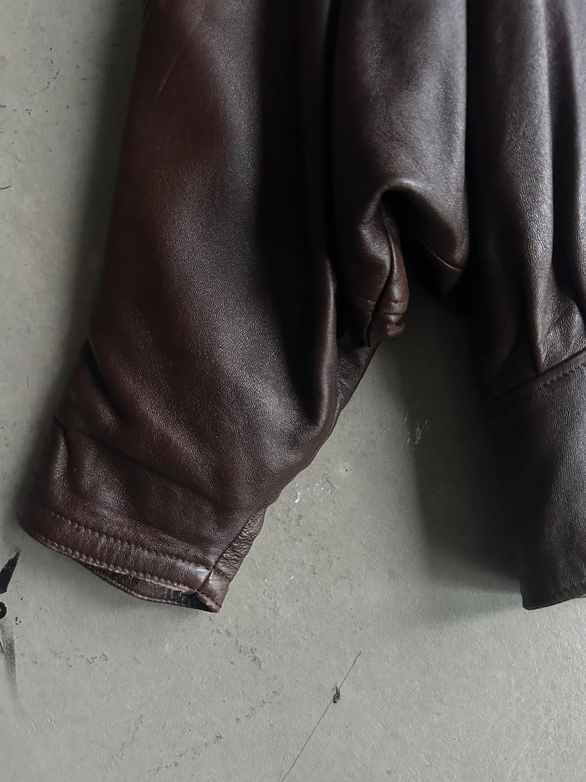 1980s BATWING LEATHER JACKET