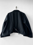 YOHJI YAMAMOTO Y's - 1980s BOXY WOOL JACKET WITH BACK BUCKLE STRAP