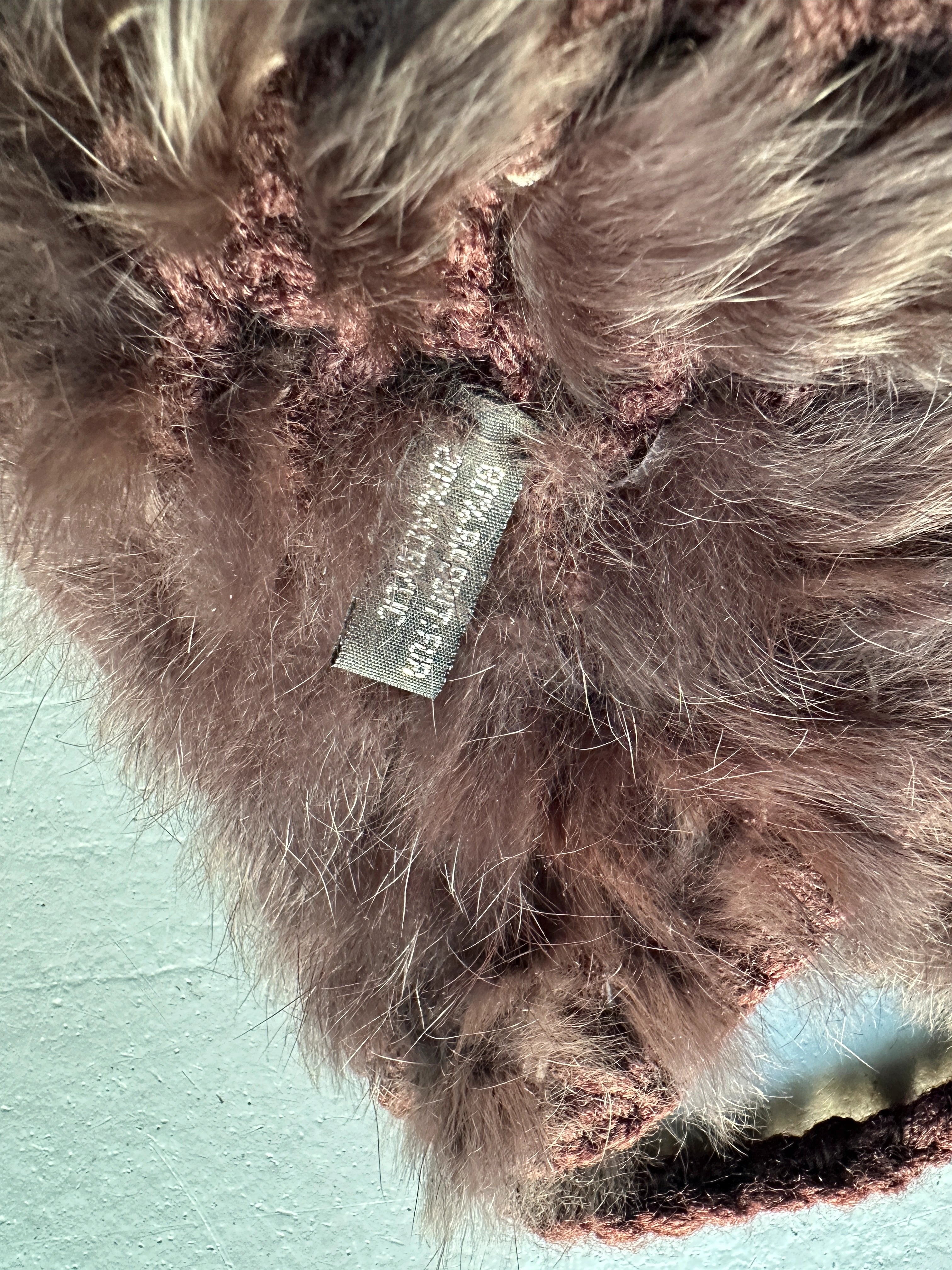 1970s RABBIT FUR HAT