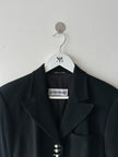 GAETANO NAVARRA - 1990s TAILORED BLAZER WITH PEARL BUTTONS