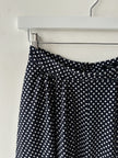 YOHJI YAMAMOTO -  S/S 1996 POLKA DOT FLARED MIDI SKIRT