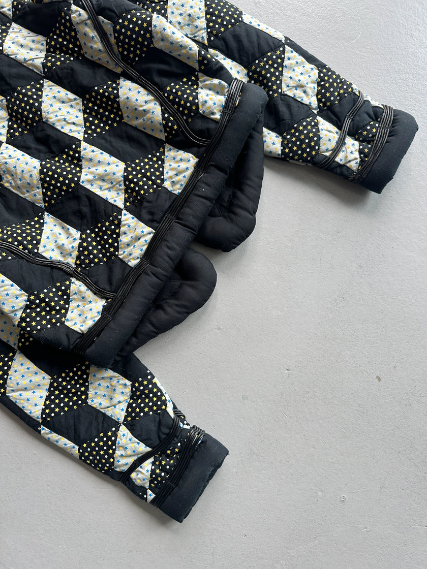 MAHARISHI - 2000s STRUCTURED QUILTED CARDIGAN