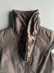 DRIES VAN NOTEN - 2000s BUBBLE HEM ZIPPED GILET JACKET