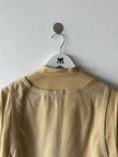 FRENCH LABEL - 1980s LEATHER JACKET WITH LAYERED SUEDE GILET