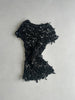 HIROKO KOSHINO - 1990s KNOTTED NET TOP