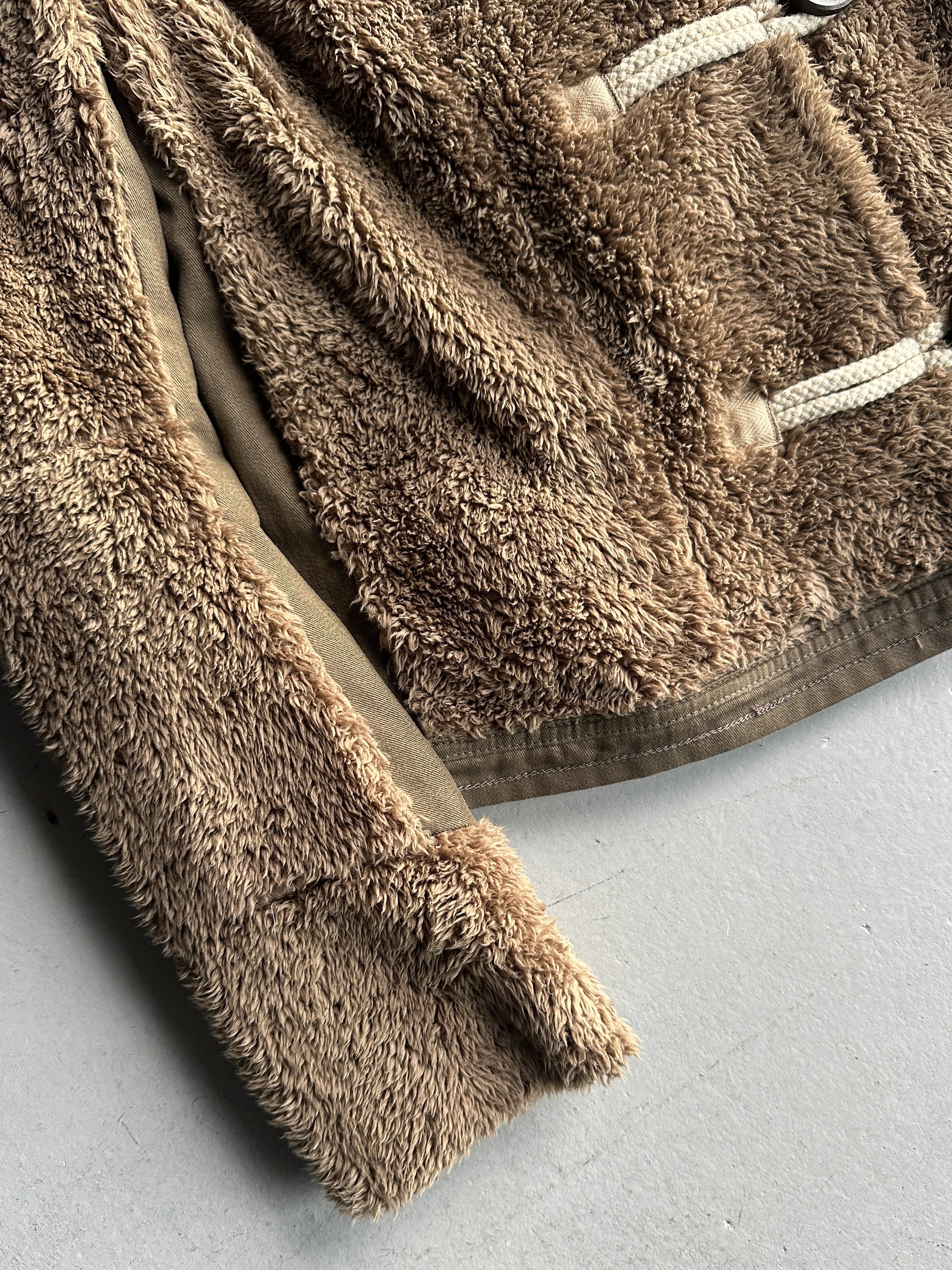 MARITHÉ + FRANÇOIS GIRBAUD - early 2000s SHERPA JACKET