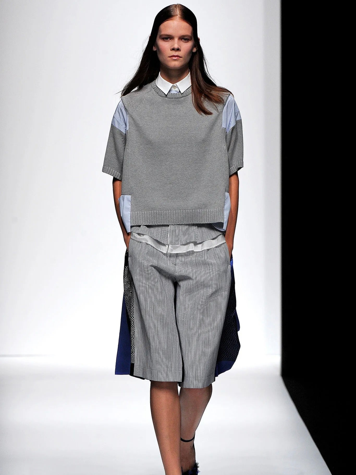 SACAI -  S/S 2013 PANELED SKORTS