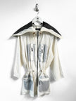 SONIA RYKIEL - early 2000s SEMI TRANSPARENT TECHNICAL JACKET