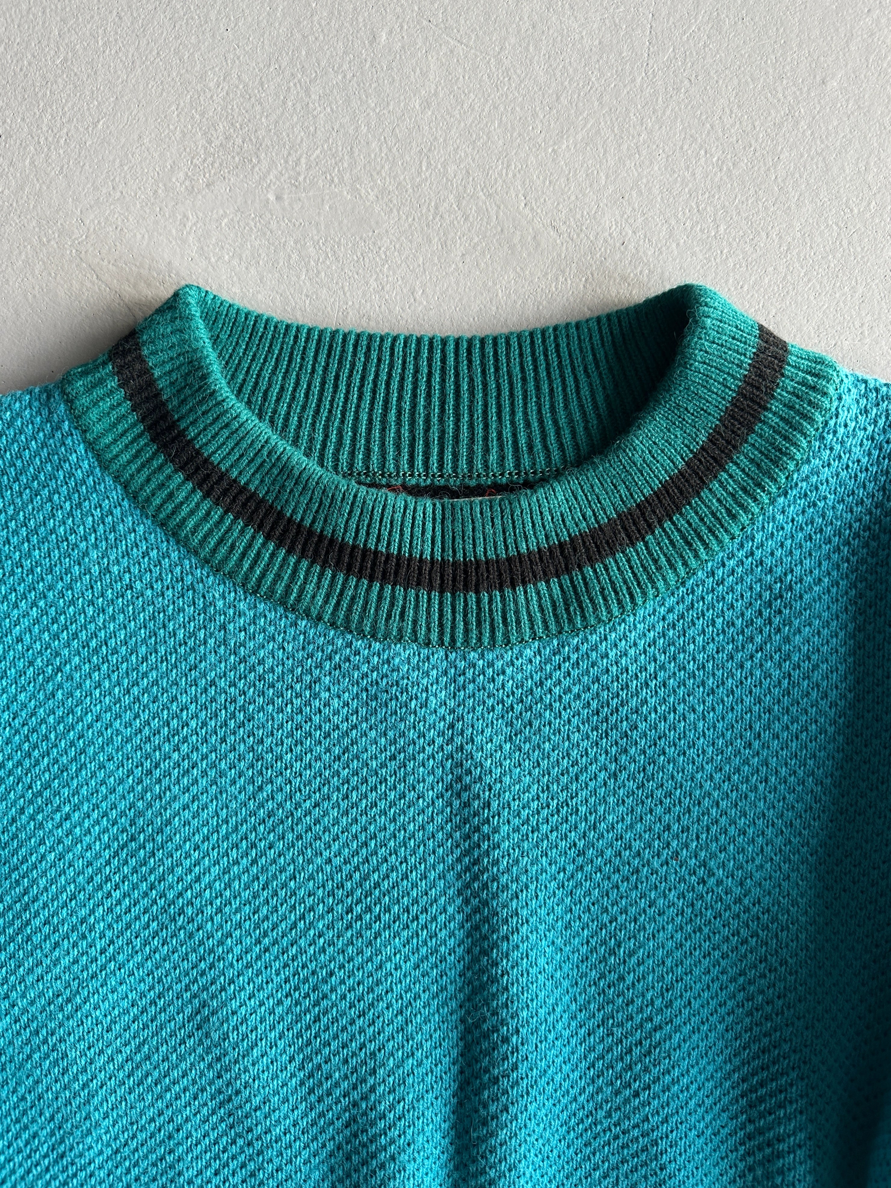 KANSAI YAMAMOTO SPORTS- 1980s CHUNKY KNIT OVERSIZED JUMPER